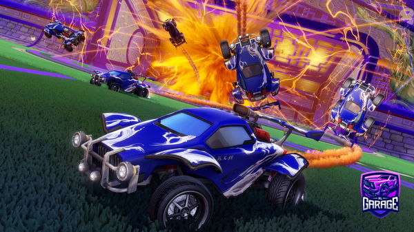 A Rocket League car design from Tygo1205