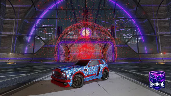 A Rocket League car design from FlySoulzzz