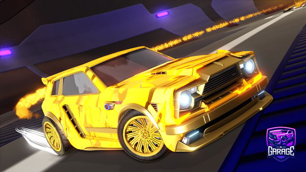 A Rocket League car design from Bimpster