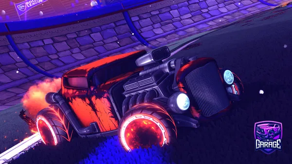 A Rocket League car design from ZAPro77