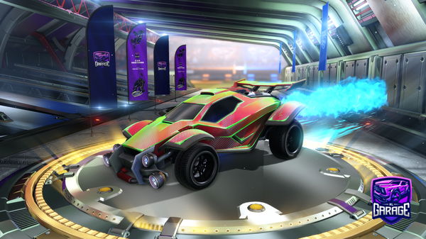 A Rocket League car design from BarkingLilly