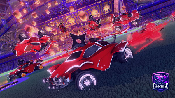 A Rocket League car design from TekaGaming