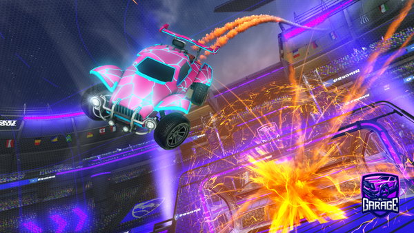 A Rocket League car design from Bogdij
