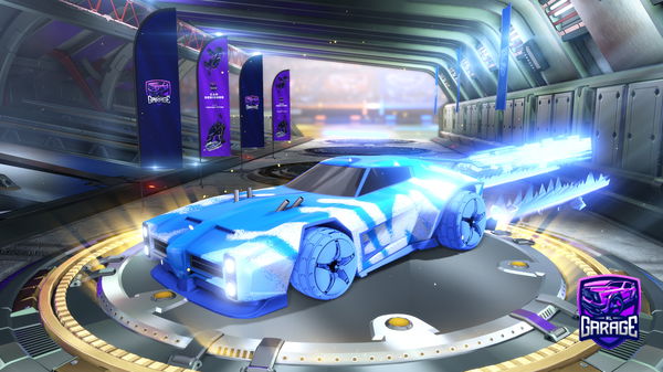 A Rocket League car design from Tmoney09