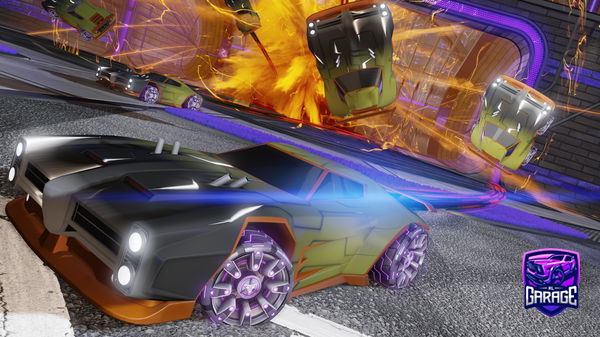 A Rocket League car design from Darkgamer23256