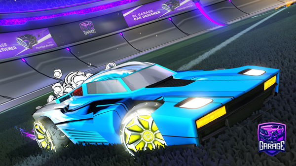 A Rocket League car design from Shooteo2313