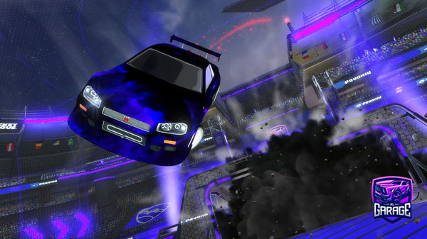 A Rocket League car design from Corneliu