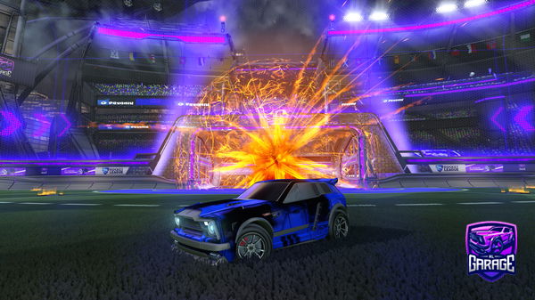 A Rocket League car design from Siirocoo