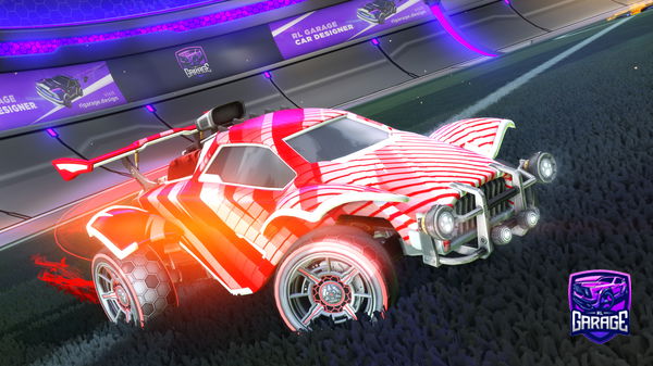 A Rocket League car design from Iceage9256