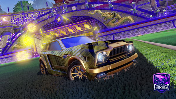 A Rocket League car design from iiLuxify