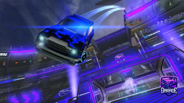 A Rocket League car design from Bcracked1