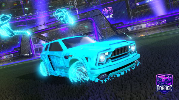 A Rocket League car design from Iceeee21
