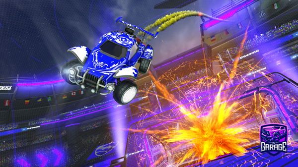 A Rocket League car design from LUISIN070906