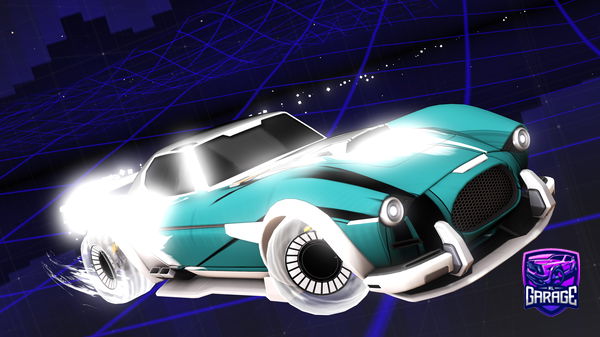 A Rocket League car design from 6SPD