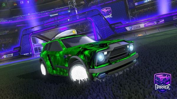 A Rocket League car design from NokiTLoki7