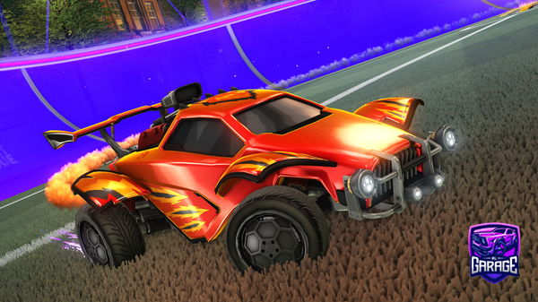 A Rocket League car design from timotij