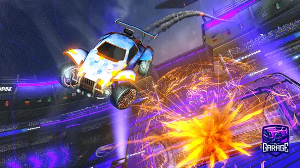 A Rocket League car design from Gan_Crew_