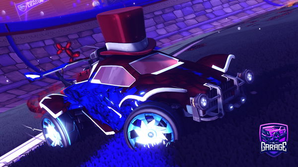 A Rocket League car design from Garou_DzZ