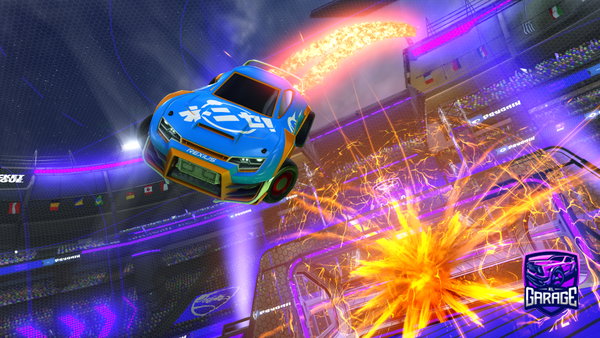 A Rocket League car design from Mrmagetti