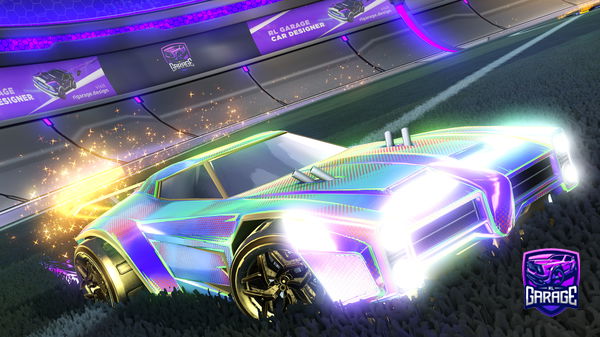 A Rocket League car design from FennecUserRlcs