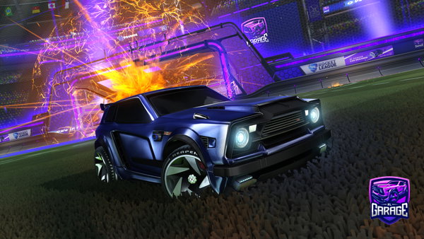 A Rocket League car design from small_fish60fps