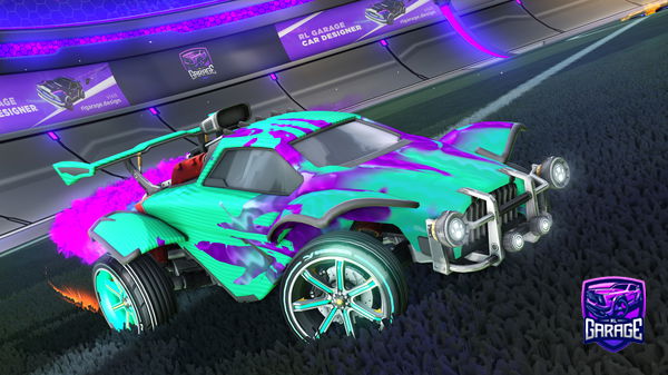 A Rocket League car design from MBGgoater