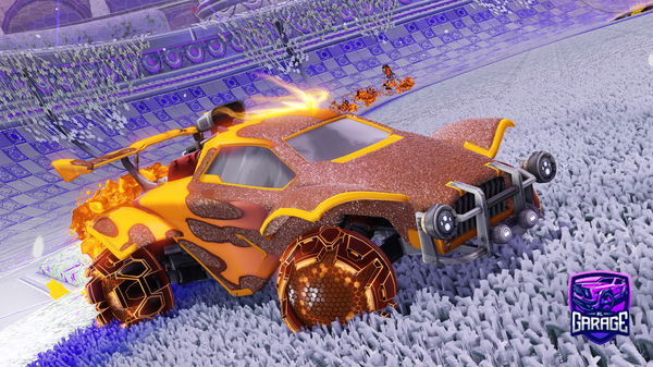 A Rocket League car design from MatthewR4V3