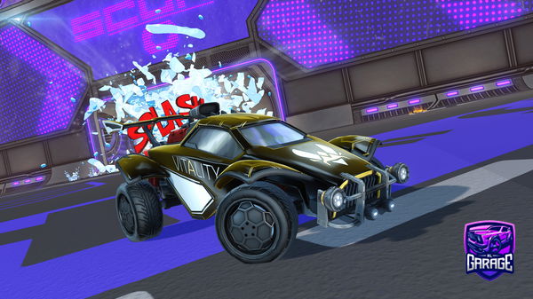 A Rocket League car design from Darkblade25