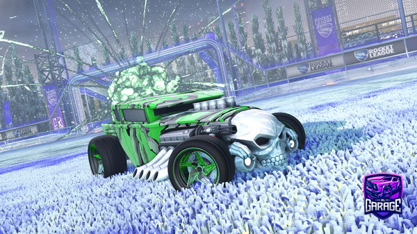 A Rocket League car design from TTrl