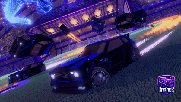A Rocket League car design from Frosterd