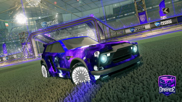 A Rocket League car design from hfkskenenjeks
