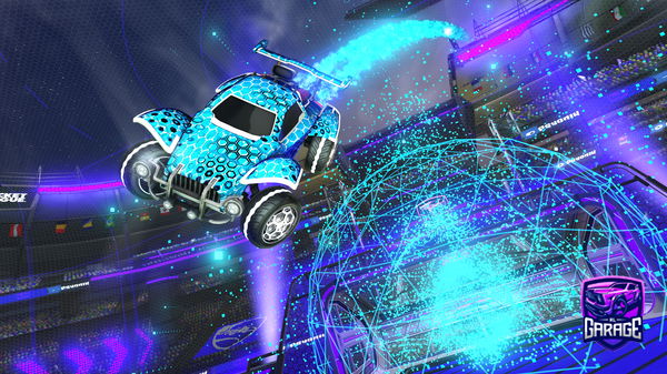 A Rocket League car design from Tgamer22