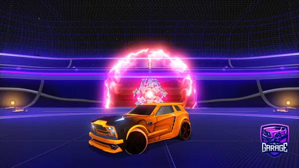 A Rocket League car design from Mropgamer