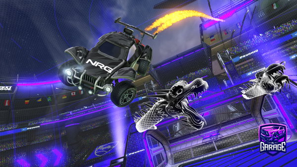 A Rocket League car design from ttpbii
