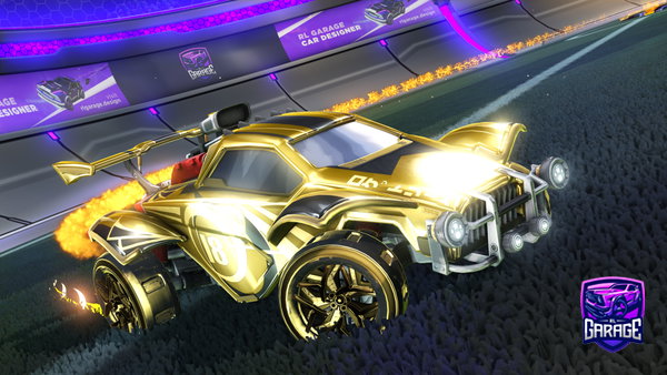 A Rocket League car design from Koctopuz