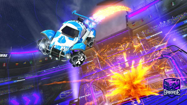 A Rocket League car design from Shaddowsniper1