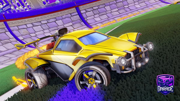 A Rocket League car design from AnimatedNetwork
