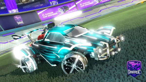 A Rocket League car design from ChewwyBwossom