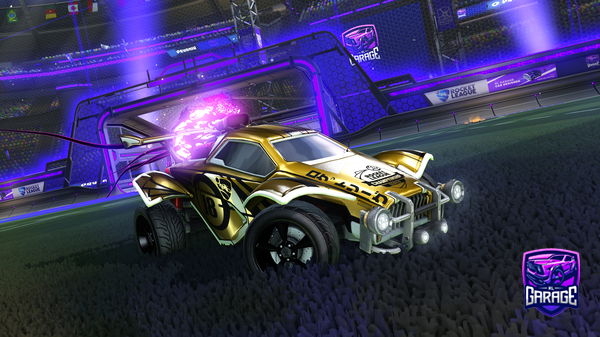 A Rocket League car design from fena