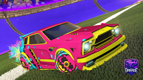 A Rocket League car design from megalomars