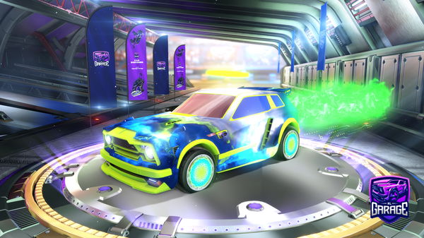 A Rocket League car design from frugelson