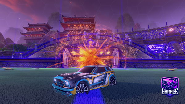 A Rocket League car design from Someone9355
