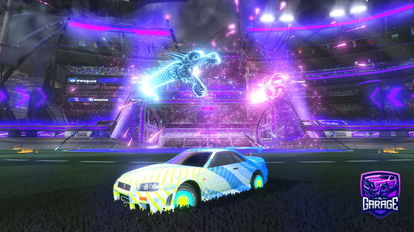 A Rocket League car design from Billymcg1608