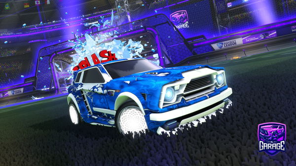 A Rocket League car design from AIM17-RL