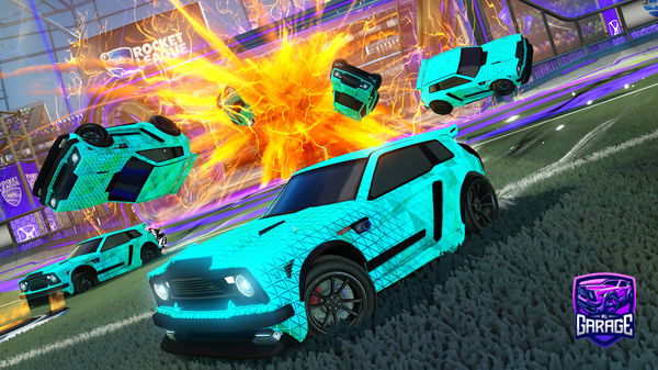 A Rocket League car design from fredde_83