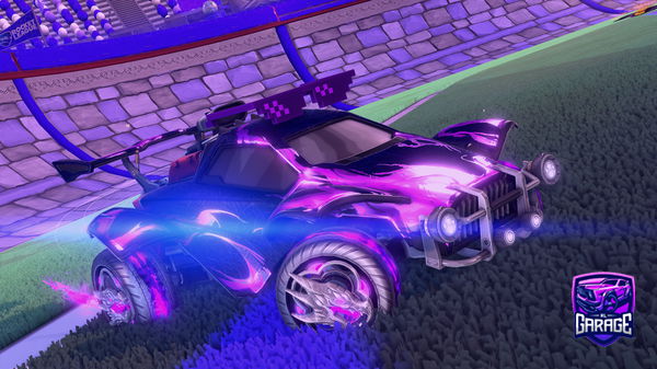 A Rocket League car design from OmgAlvickx