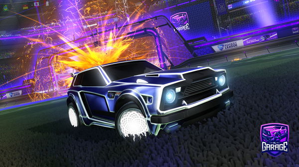 A Rocket League car design from KeeXye