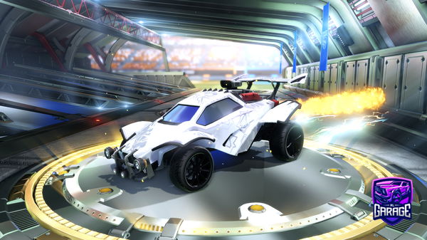 A Rocket League car design from DragonBlitz0