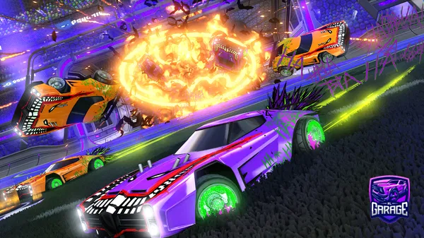 A Rocket League car design from DOLPHIN17101