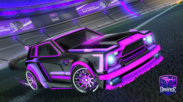 A Rocket League car design from BallFamous